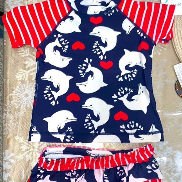 Hanna Andersson Swim Adorable Hanna Andersson Dolphin Two Piece